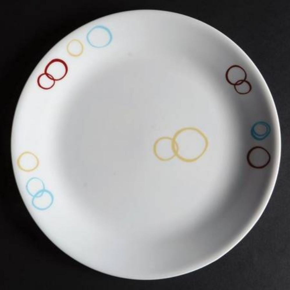 Corelle dinner plates, Circles pattern